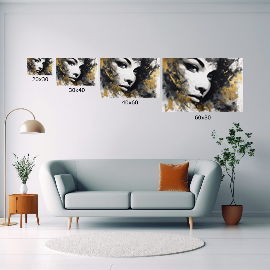 Gold - Stampa su alluminio HD lucido