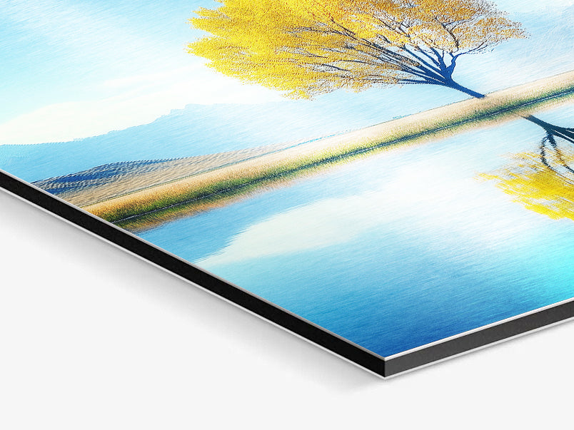Landscape - Print on Brushed Aluminum