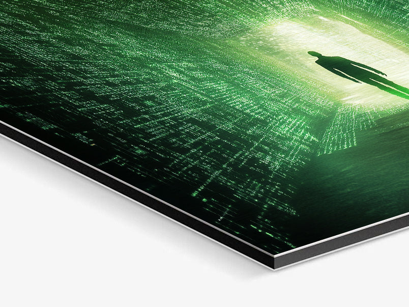 Matrix - Stampa su Alluminio spazzolato
