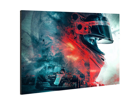 Speed_01 - Print on Brushed Aluminum