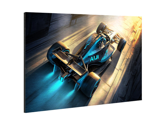 Speed_03 - Print on Brushed Aluminum