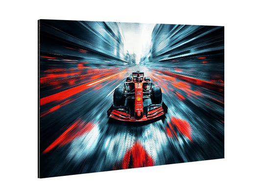 Speed_04 - Print on Brushed Aluminum