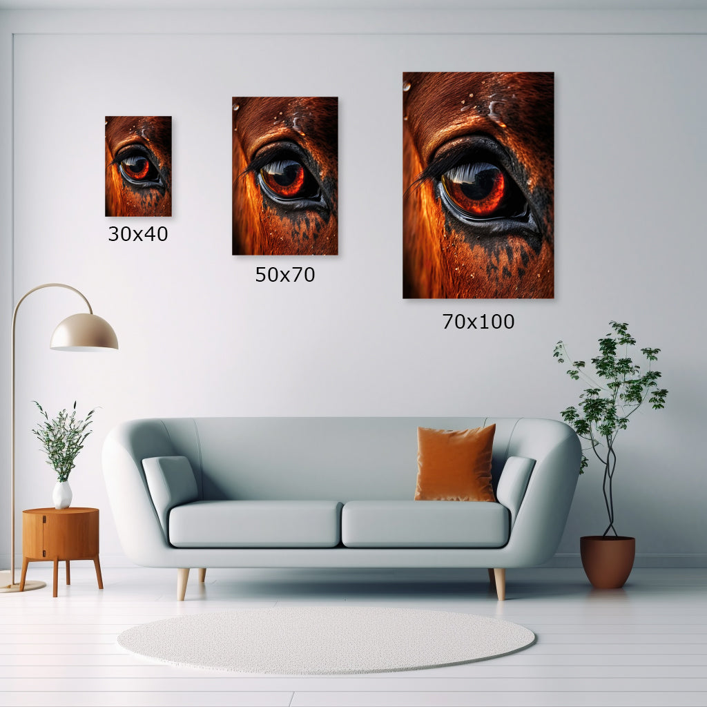 Eyes Horse - Stampa su acrilico