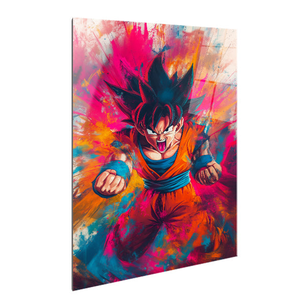 Goku_02 - Stampa su alluminio HD lucido