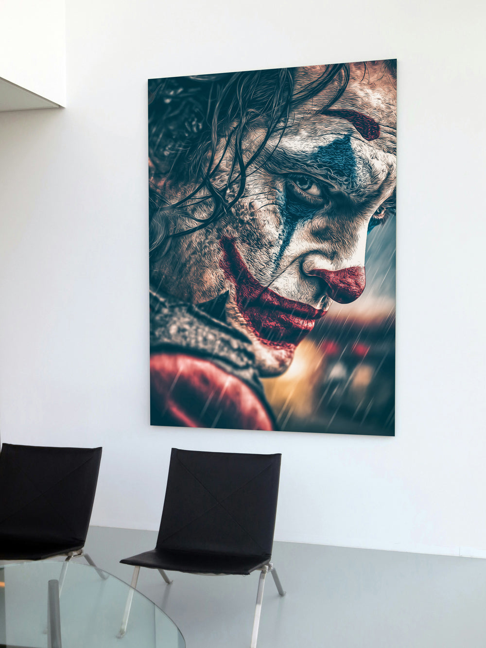 Joker close up_01 - Stampa su acrilico