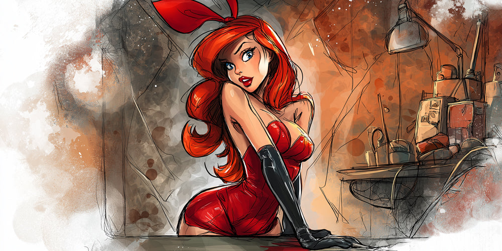 DeskPad JESSICA RABBIT_01