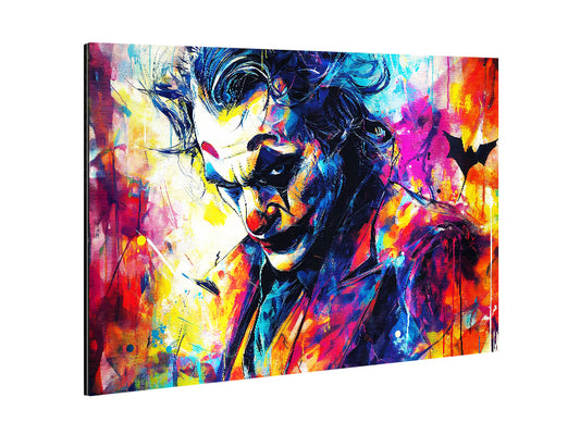 Joker_01 - Stampa su Alluminio spazzolato