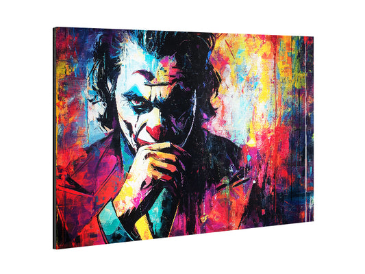 Joker_02 - Stampa su Alluminio spazzolato