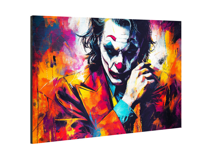 Joker_03 - Stampa su Alluminio spazzolato