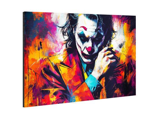 Joker_03 - Stampa su Alluminio spazzolato