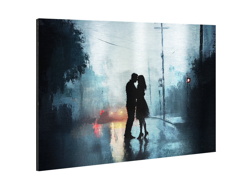 Love - Stampa su Alluminio spazzolato
