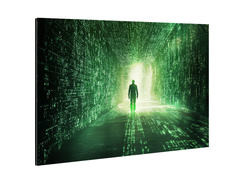 Matrix - Stampa su Alluminio spazzolato