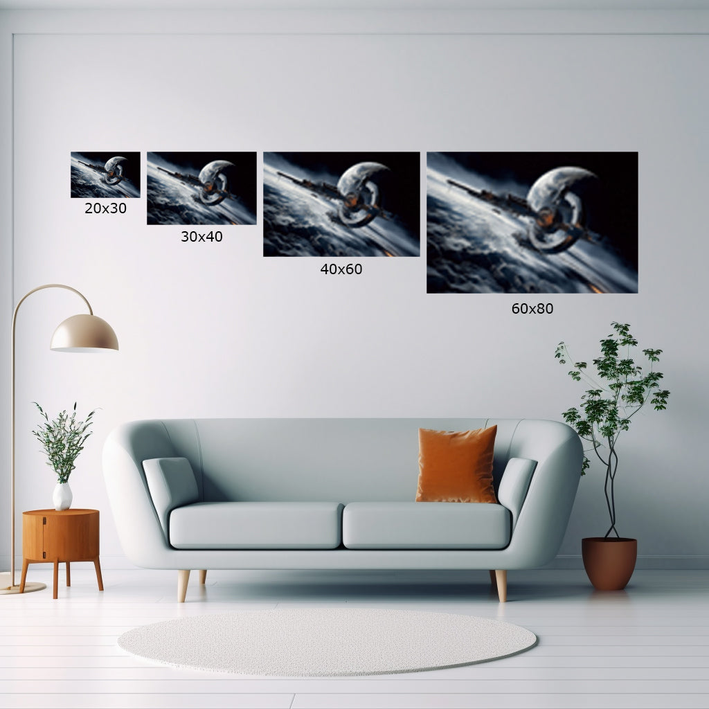 Space - Stampa su alluminio HD lucido