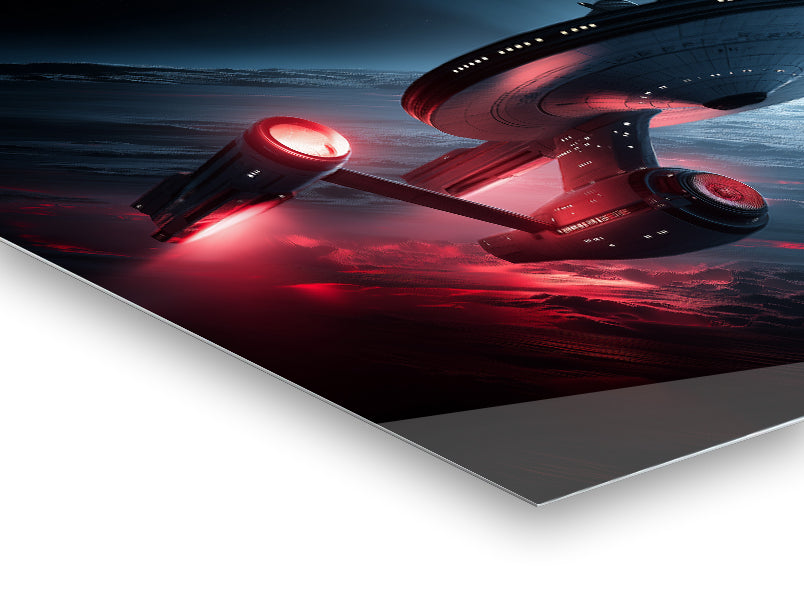 Star Trek - Stampa su alluminio HD lucido