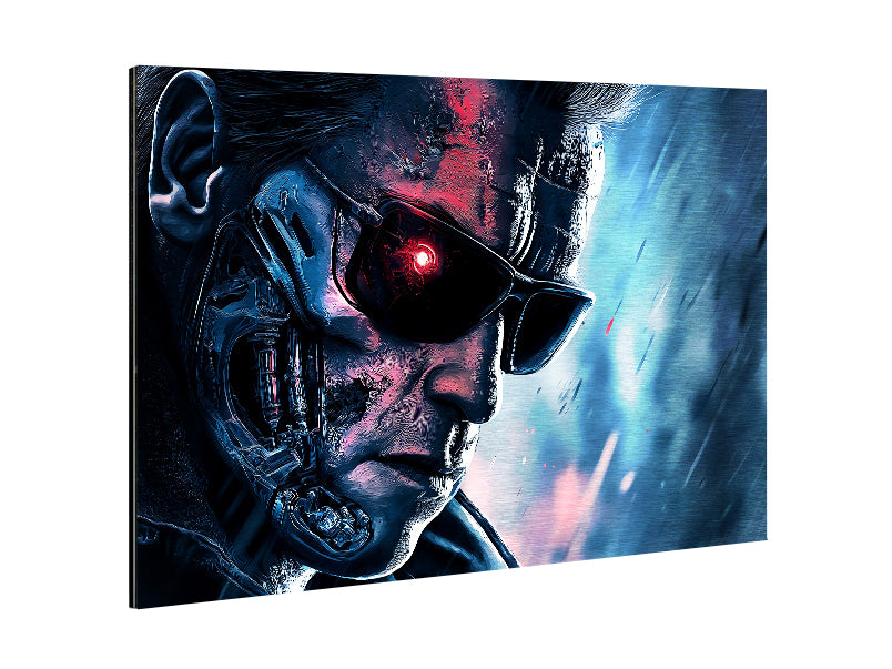 Terminator_01 - Stampa su Alluminio spazzolato