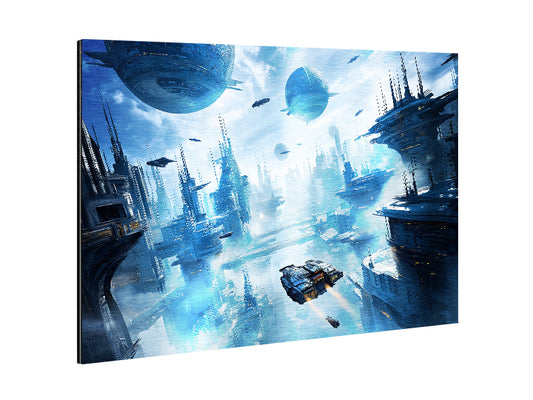 Univers - Stampa su Alluminio spazzolato