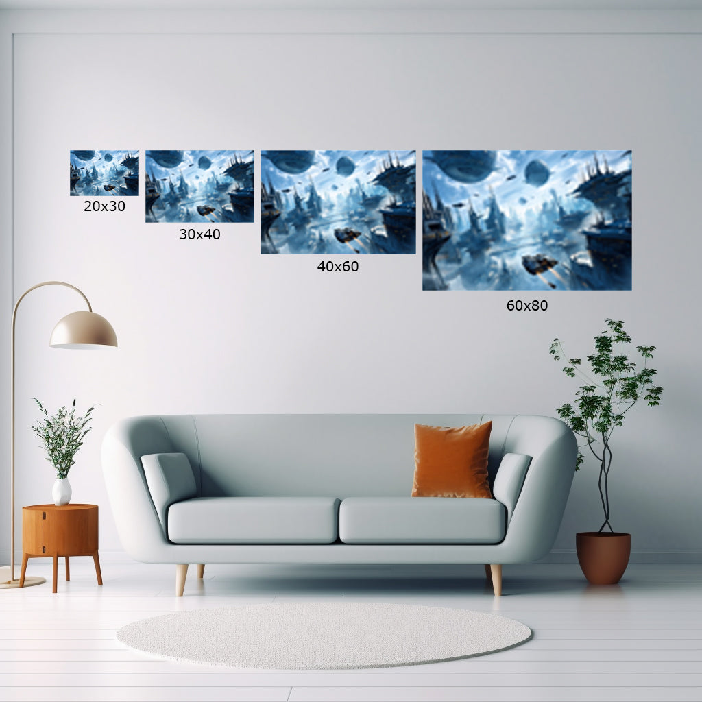 Univers - Stampa su alluminio HD lucido