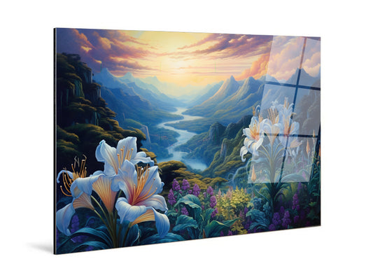 Flowers - Print on Aluminum