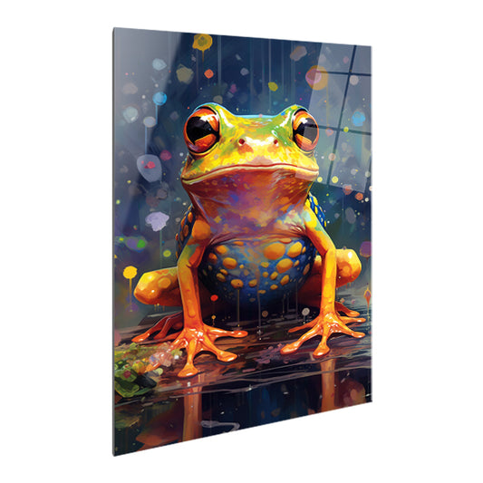 Frog - Stampa su alluminio HD lucido