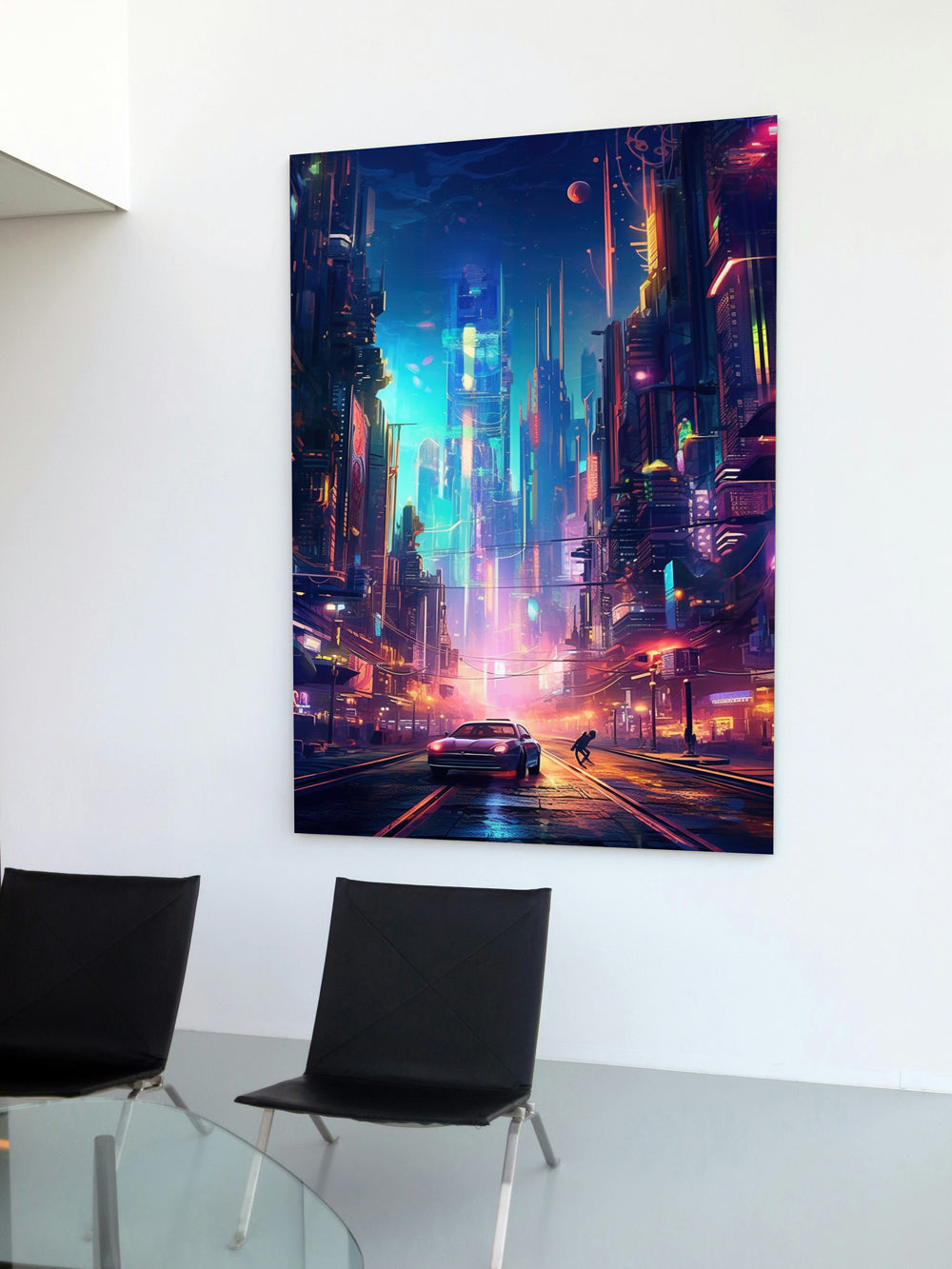 Futuristic City - Stampa su acrilico