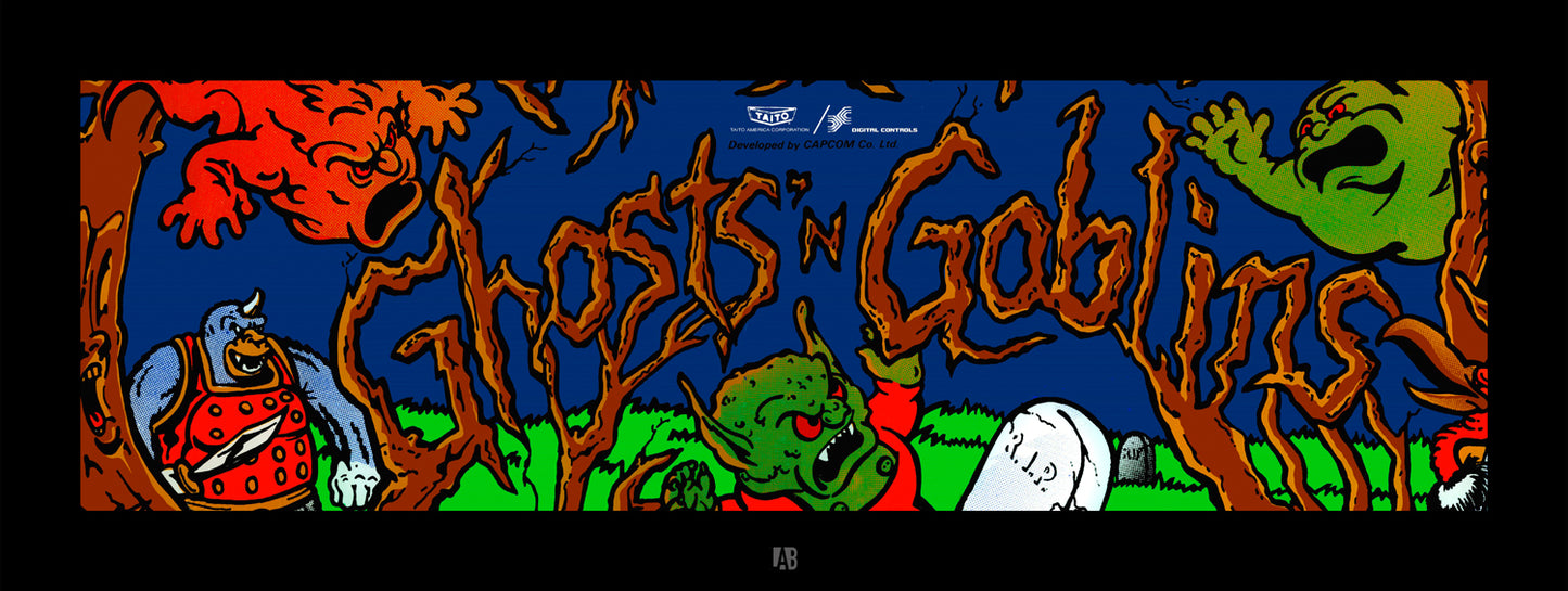 Marquee - Ghosts'n Goblins