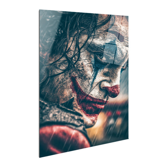 Joker Close Up_01 - Stampa su alluminio HD lucido