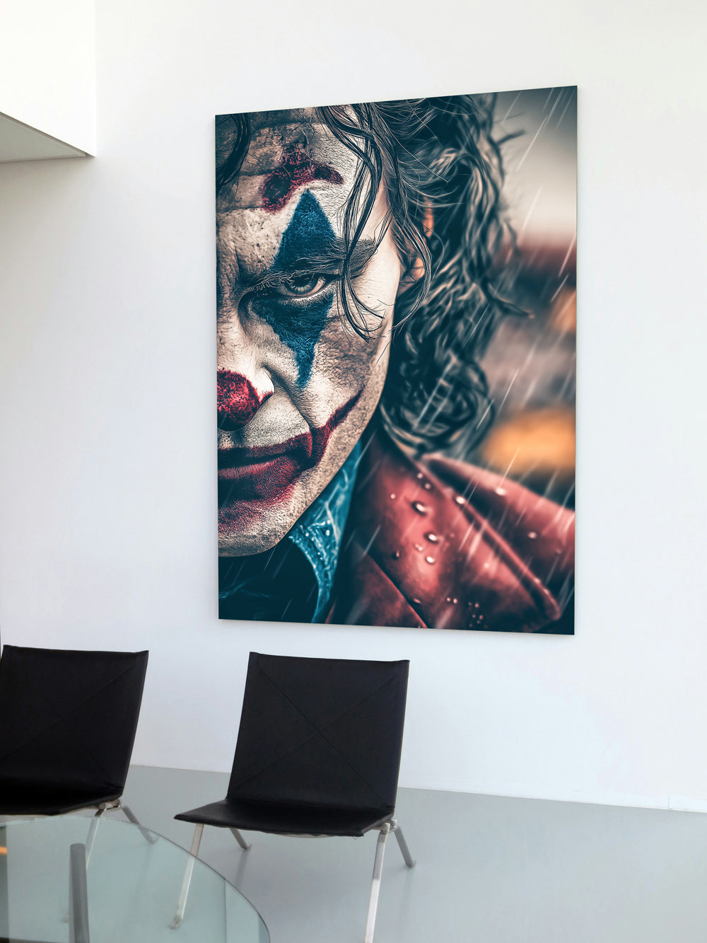 Joker close up_02 - Stampa su acrilico
