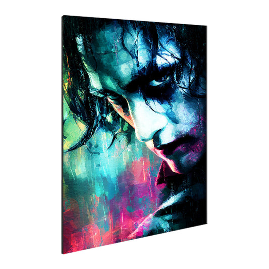 The Crow - Stampa su Alluminio spazzolato