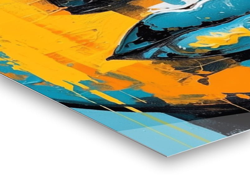 Women Abstract_01 - Stampa su alluminio HD lucido