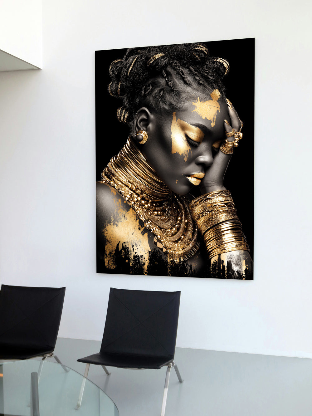 Women Gold_03 - Stampa su acrilico
